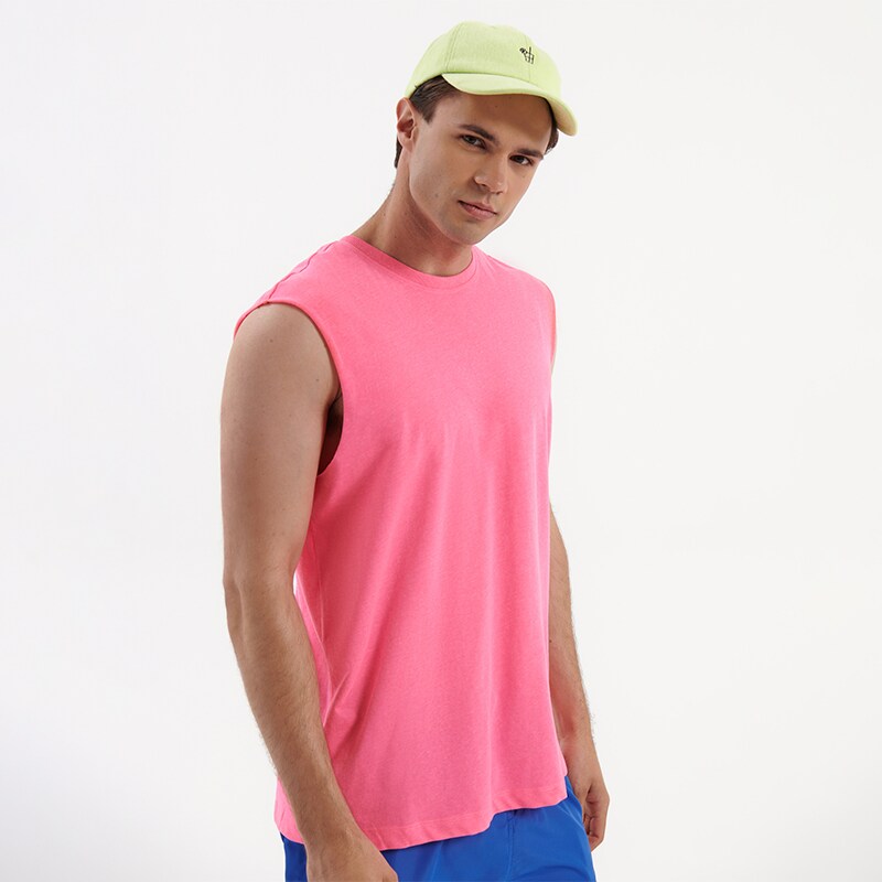 House - tricou fără mâneci - roz