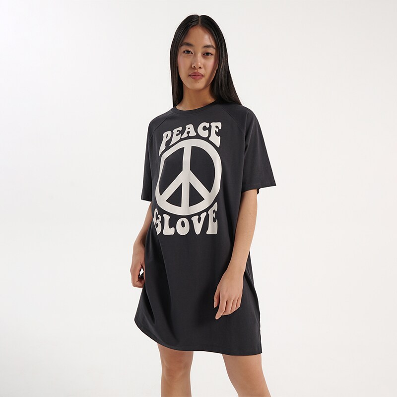 House - rochie mini - gri