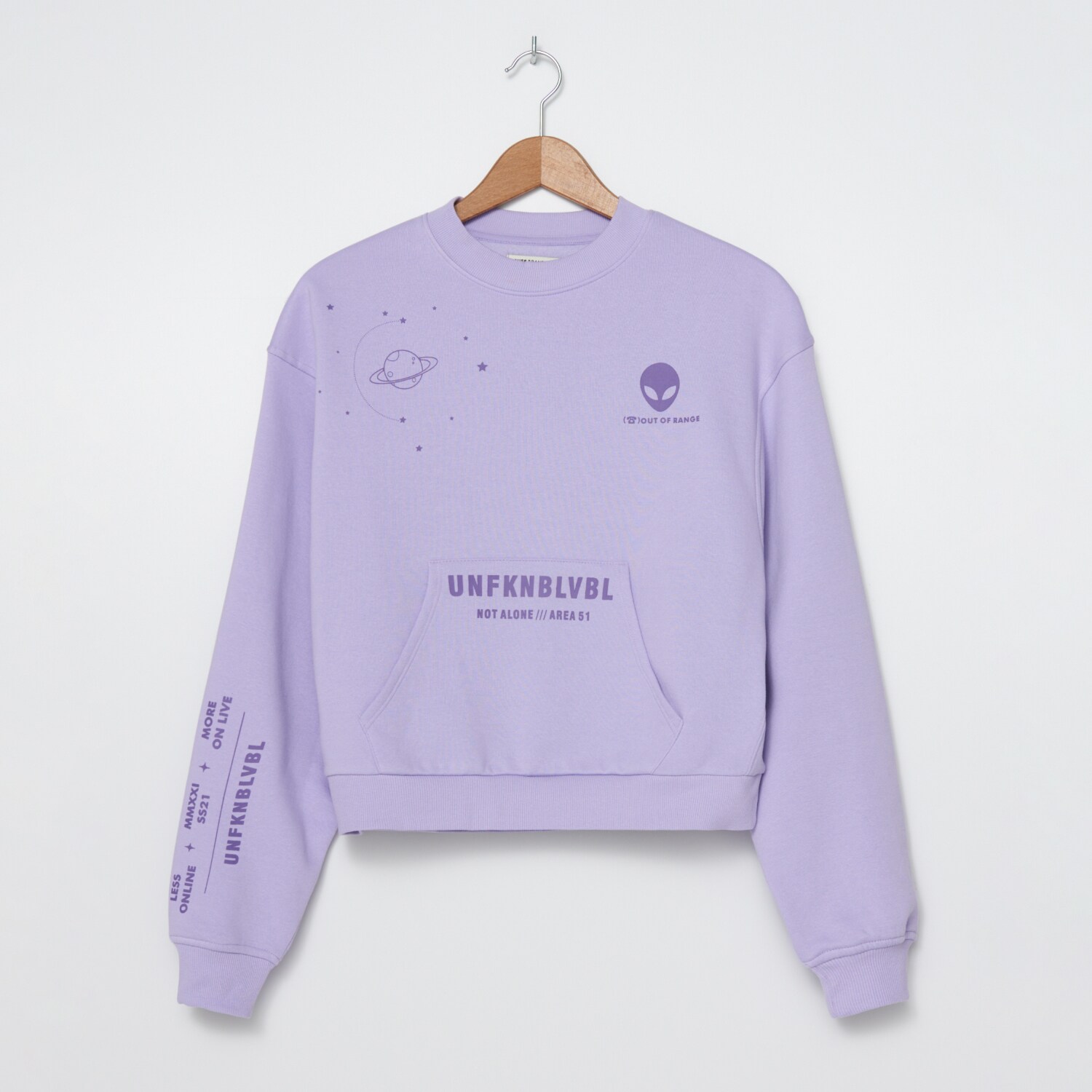 Oversize mikina s potlačou