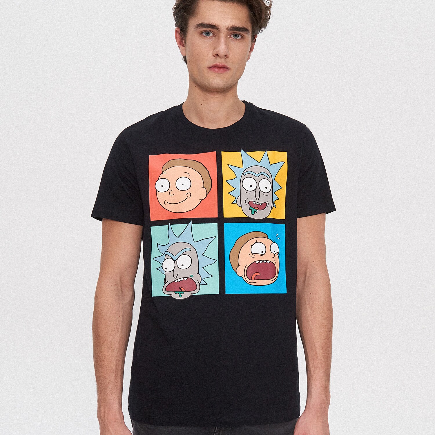 Tričko s potlačou Rick and Morty