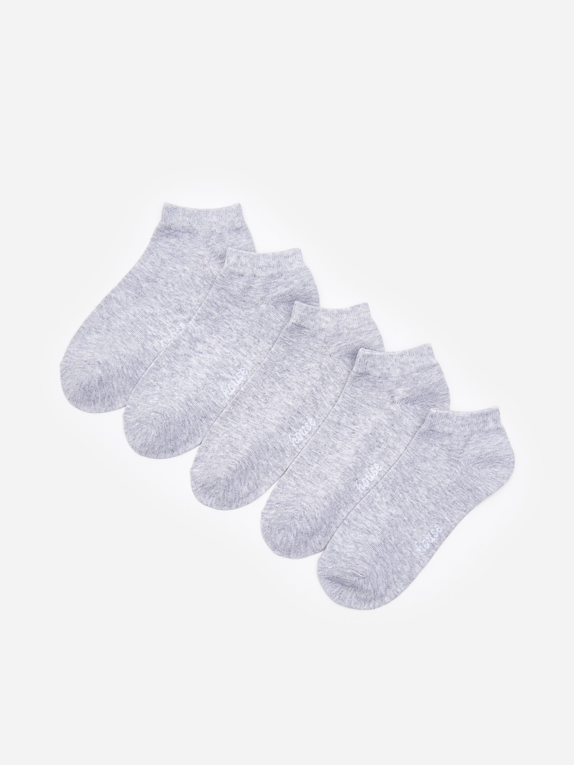 Súprava 5 párov basic ponožiek