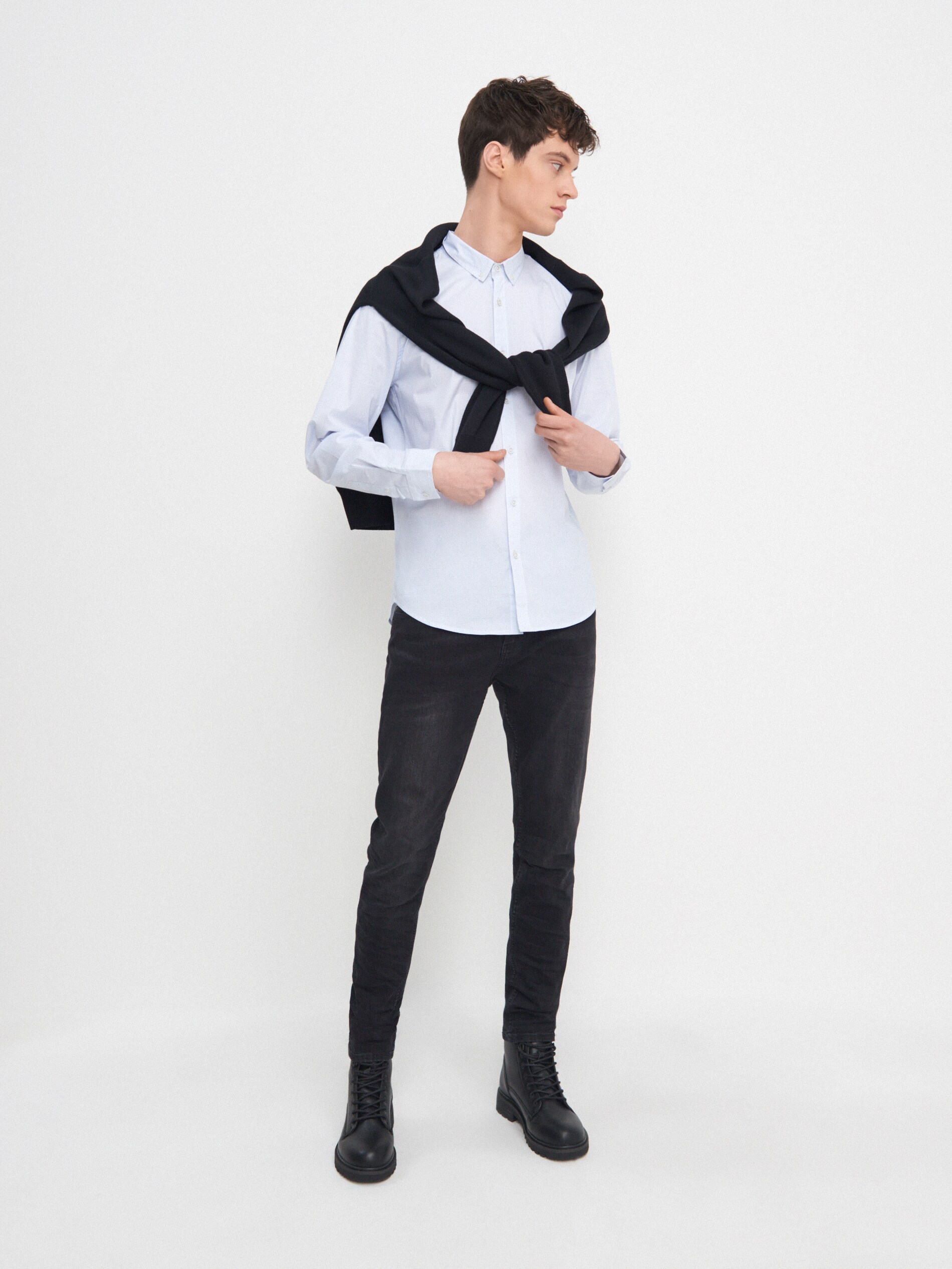 Džínsy slim fit z organickej bavlny