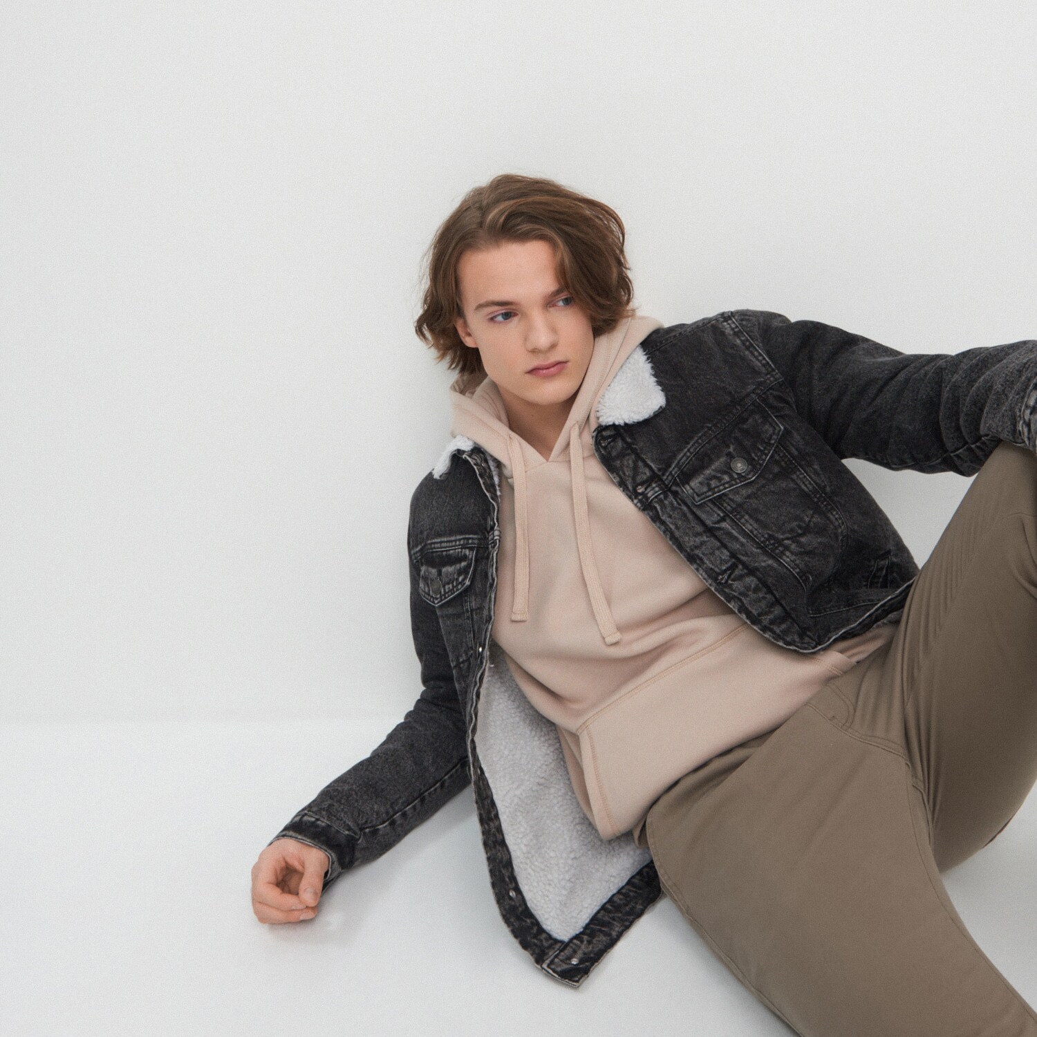 Zateplená džínsová bunda