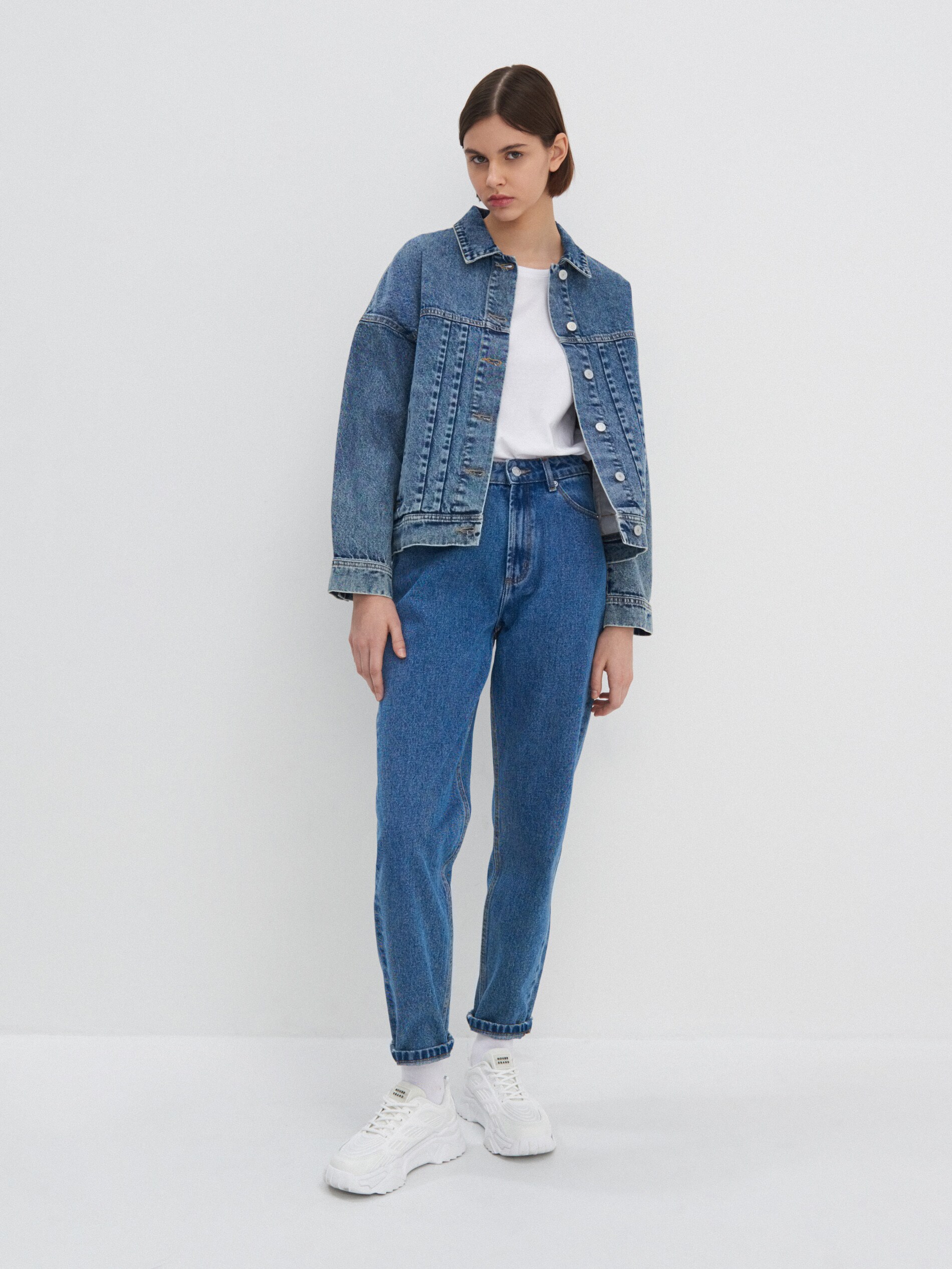 OVERSIZE džínsová bunda