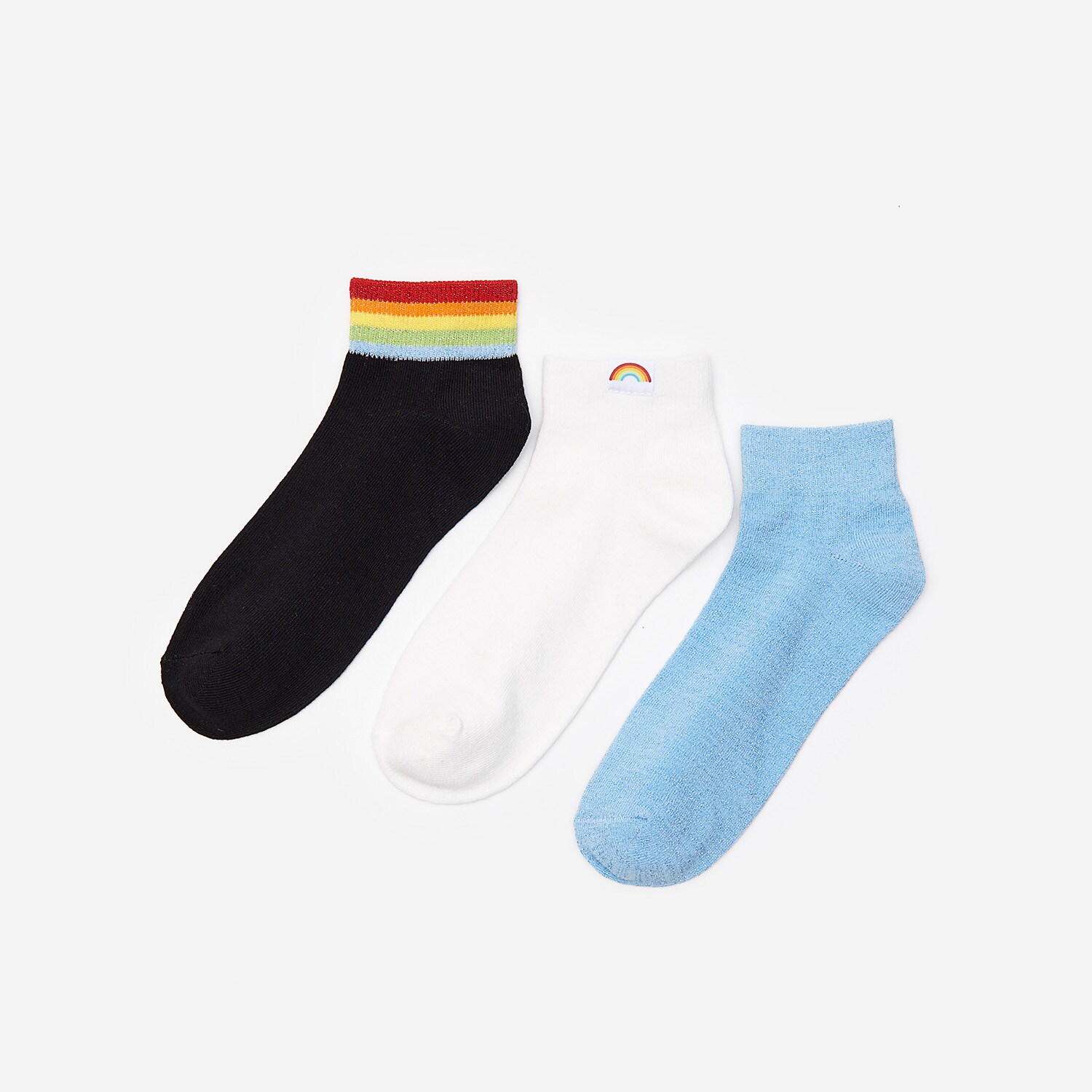 Súprava 3 párov ponožiek