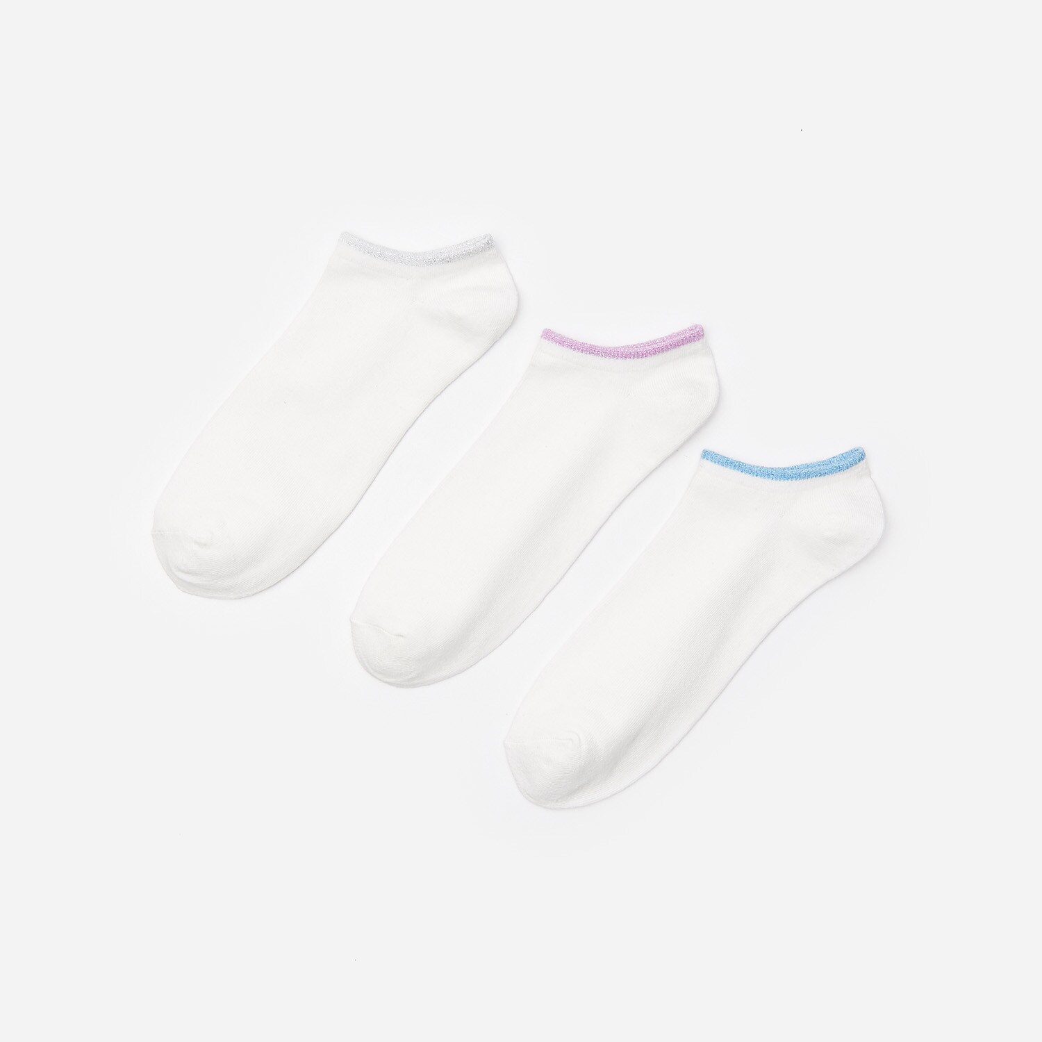 Súprava 3 párov basic ponožiek