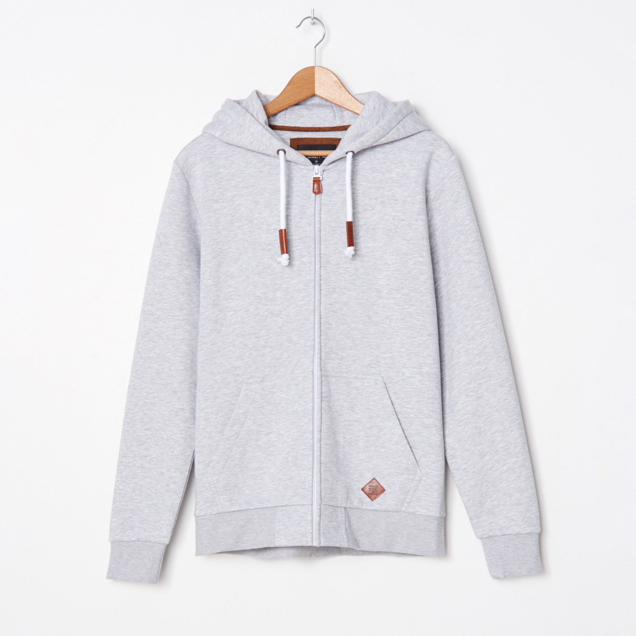 Zapínacia mikina s kapucňou