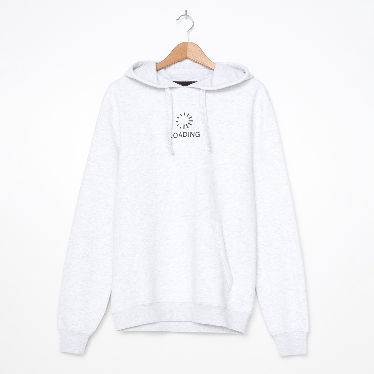 Mikina s kapucňou a potlačou