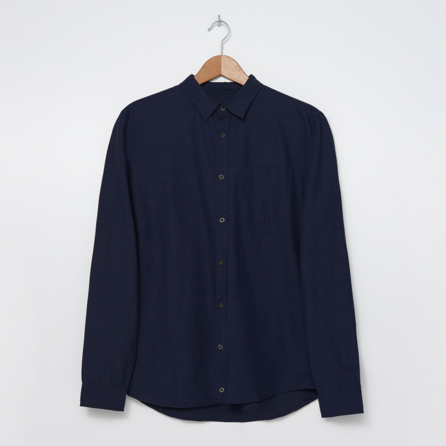 Viskózová košeľa slim fit