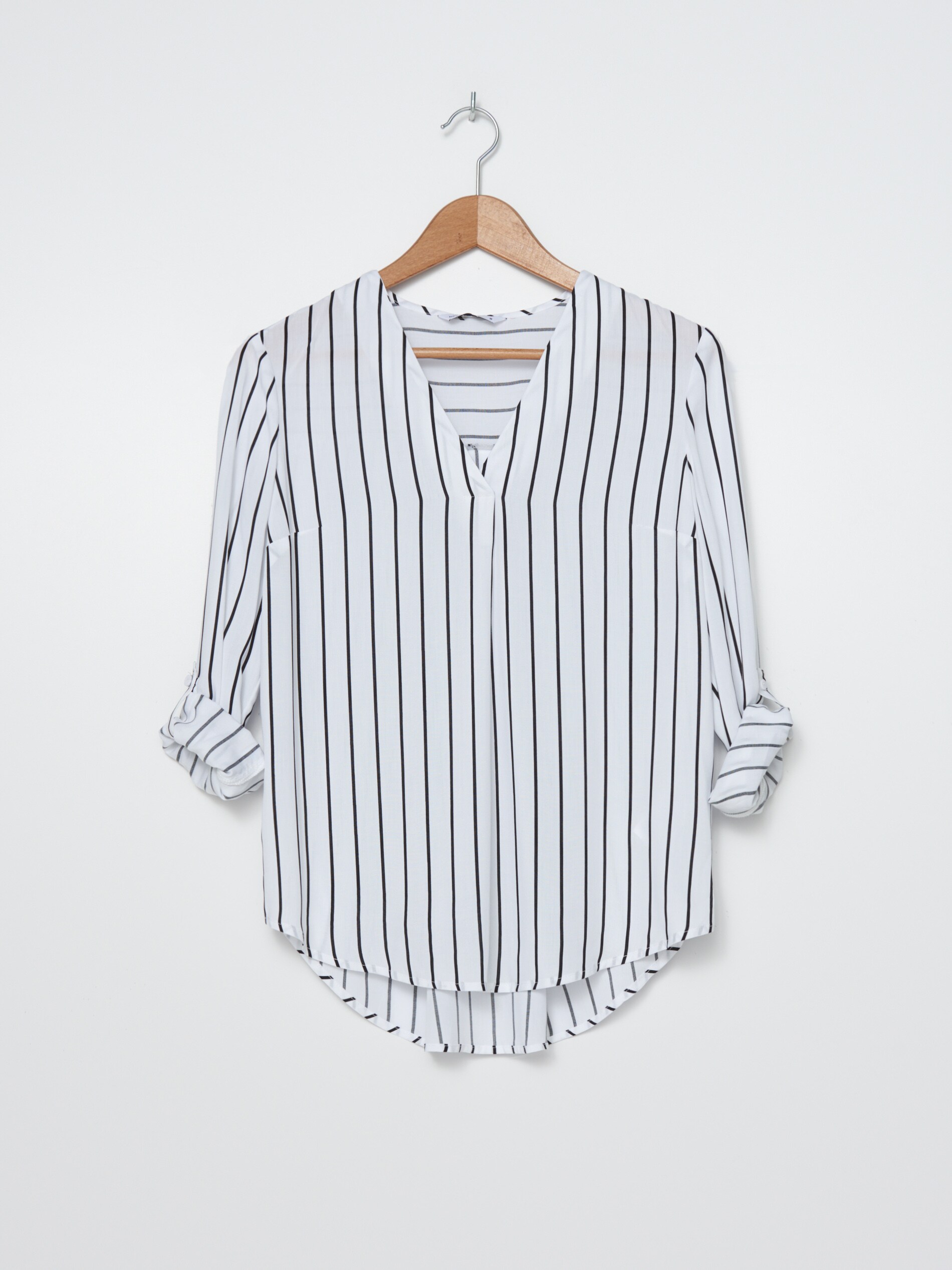 Vzorovaná viskózová blúzka