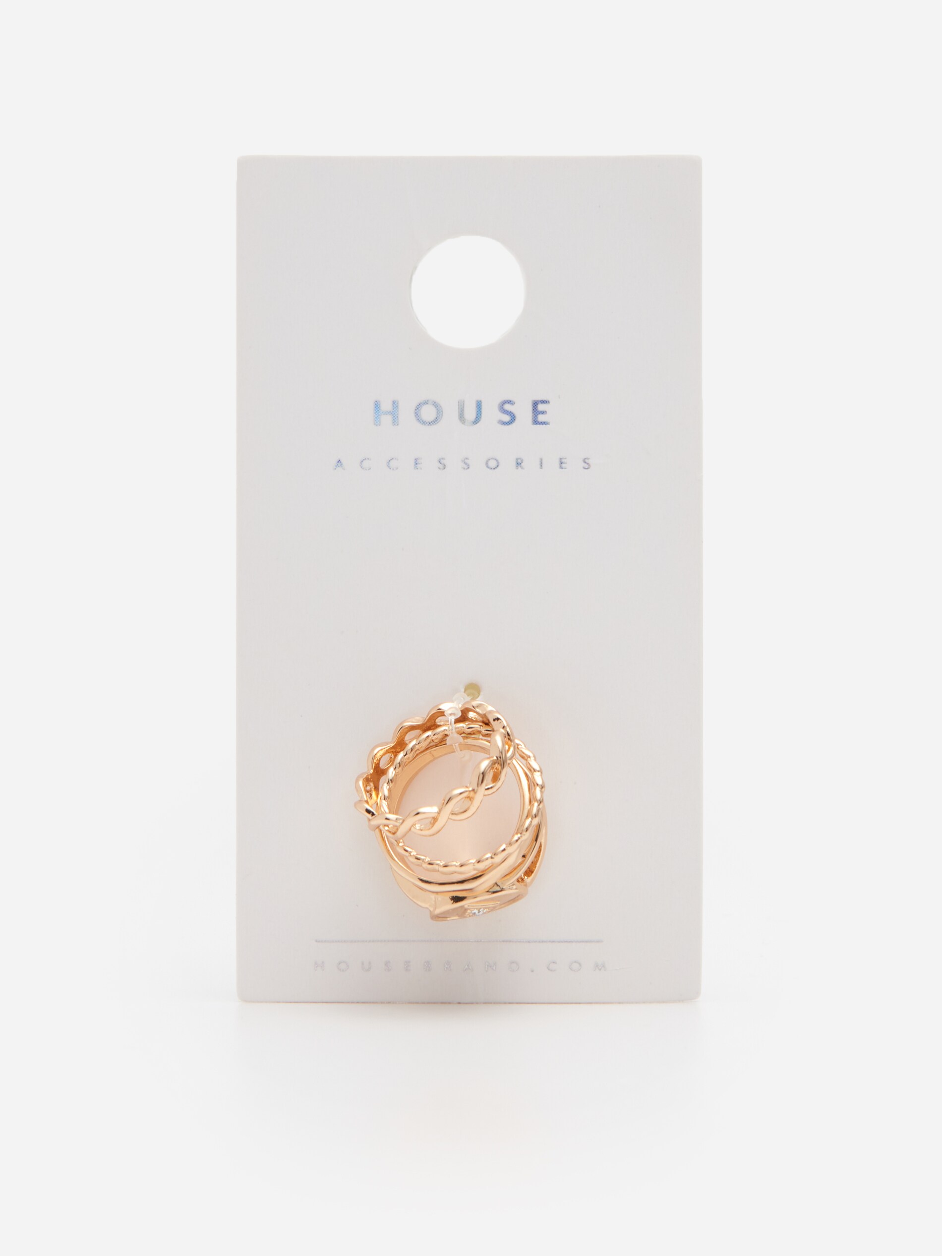 Súprava prsteňov v zlatom odtieni