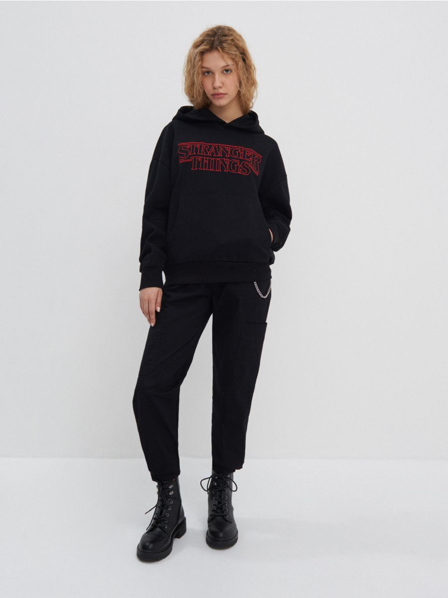 stranger things tie dye hoodie