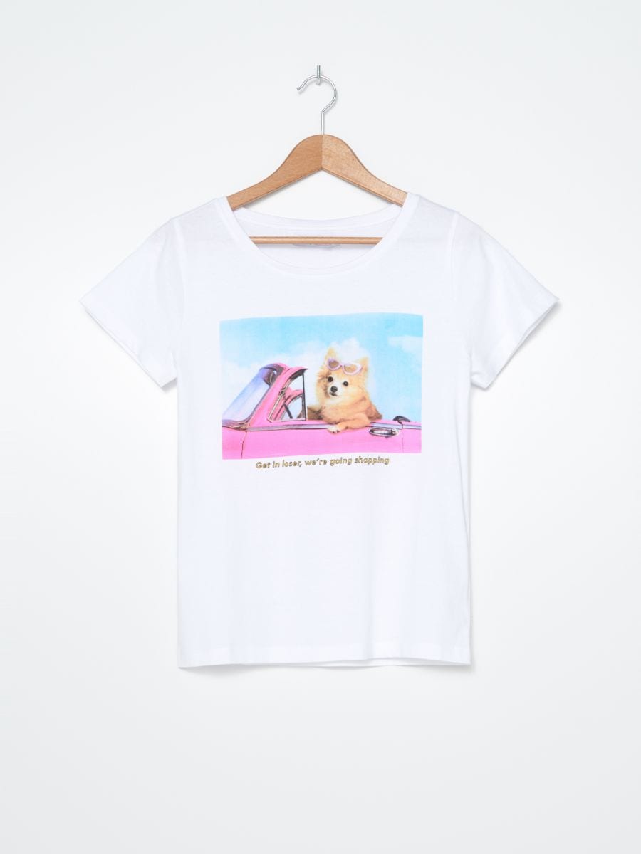 Printed t-shirt, HOUSE, 0553A-00X