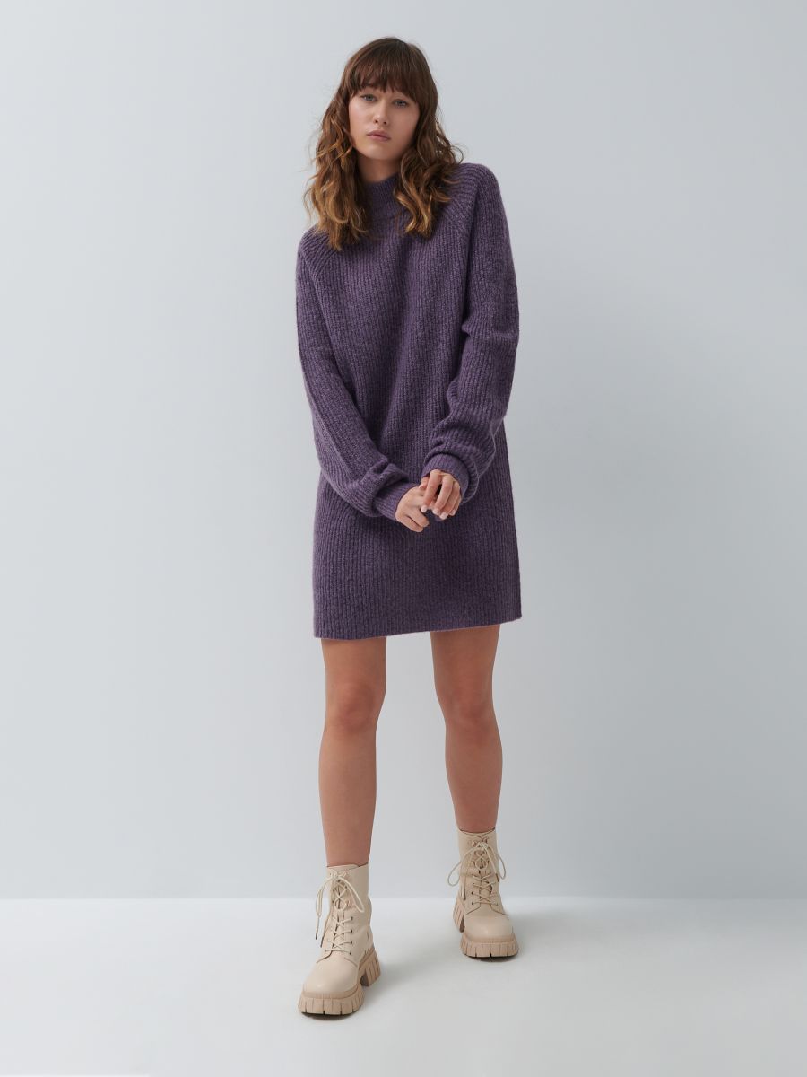 Jersey turtleneck dress, HOUSE, 0896M-48M