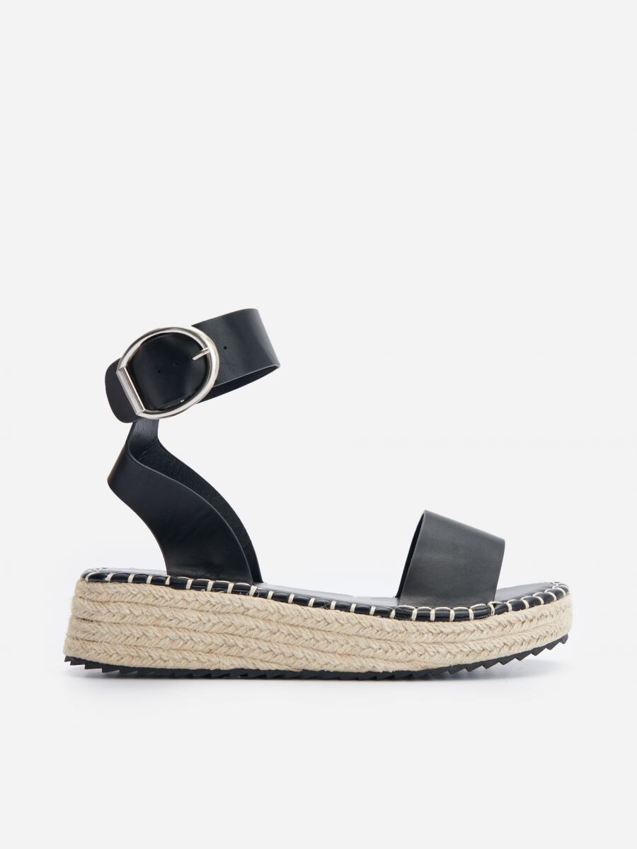 zapatoz grey wedge mules