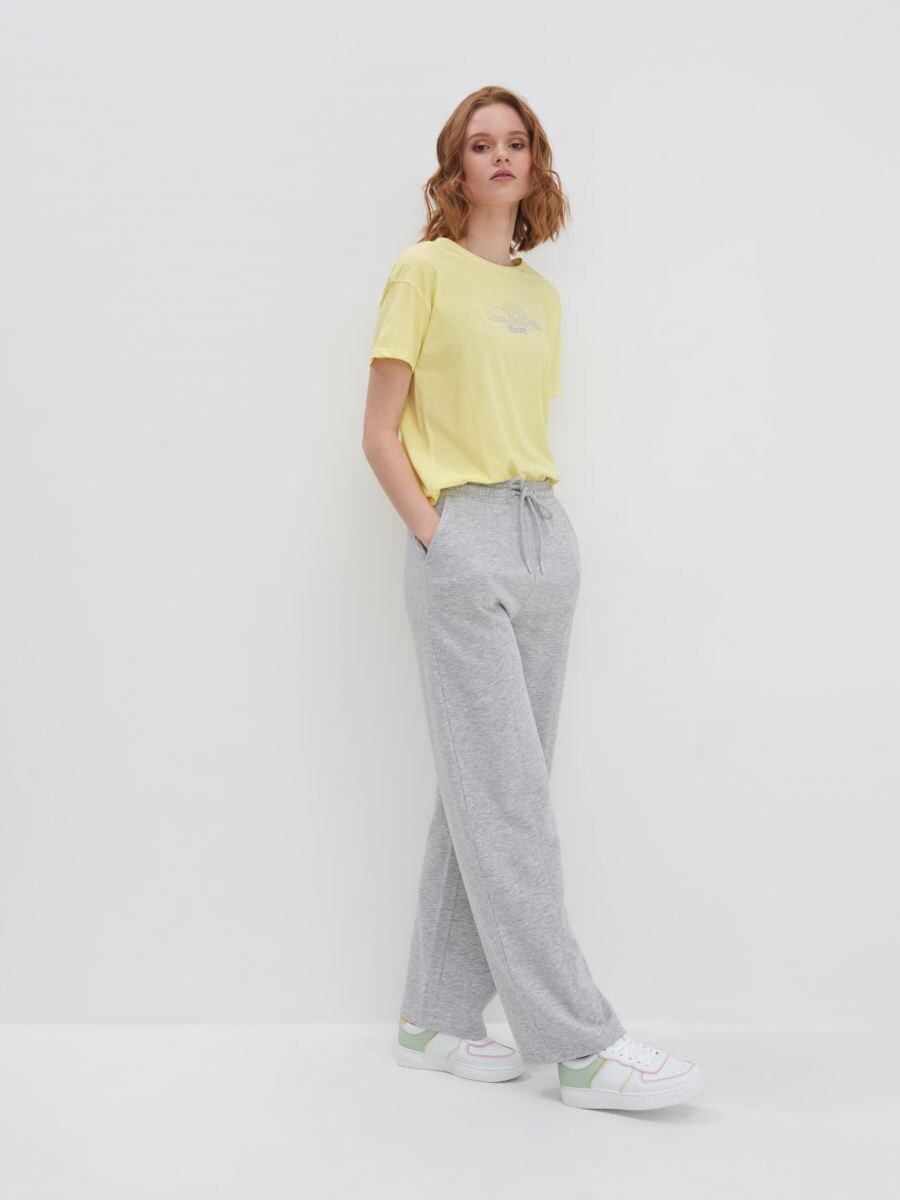 Wide leg sweatpants, HOUSE, 1617E-09M