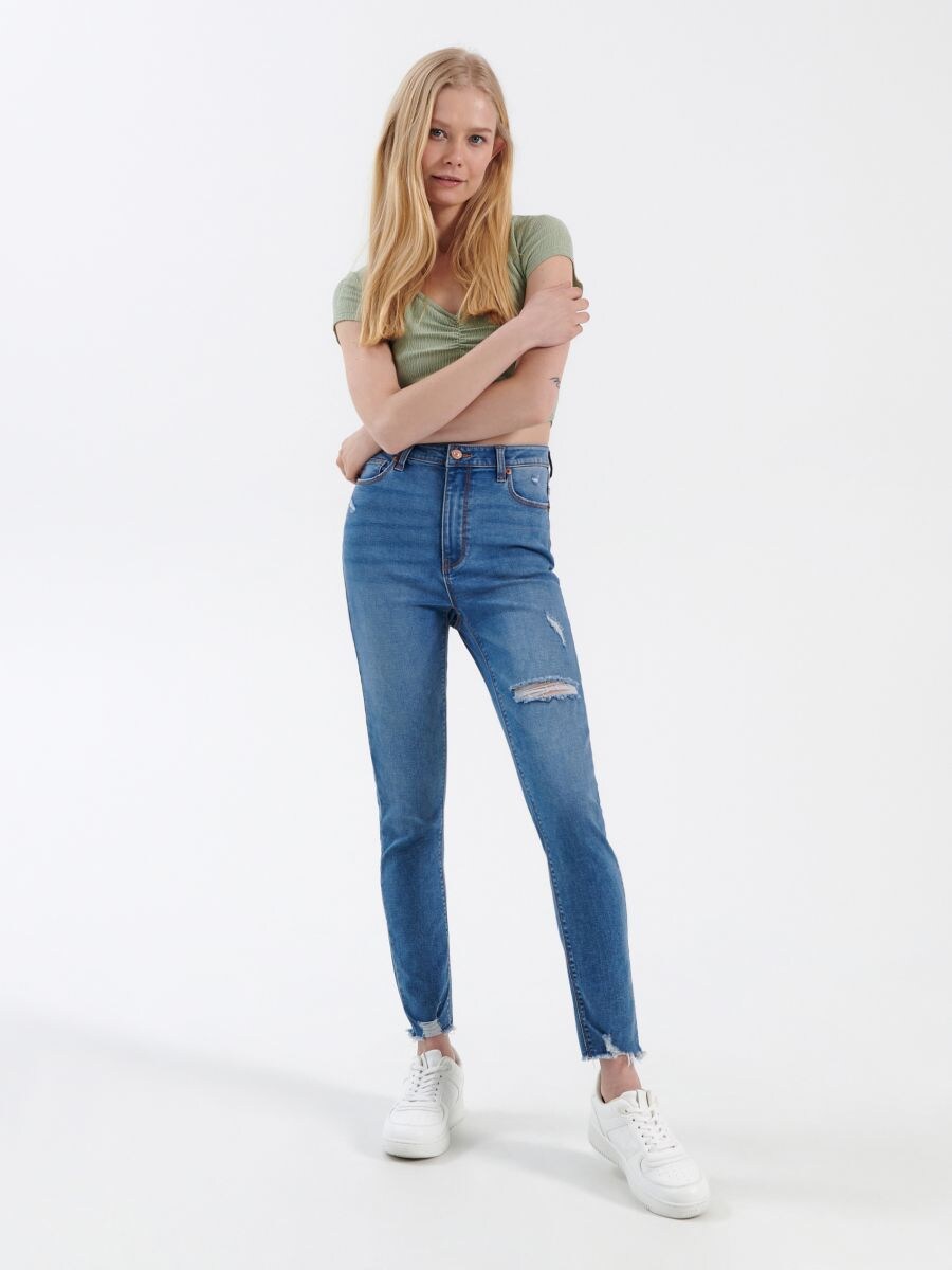 Waist Skinny Jeans Waist Skinny Jeans