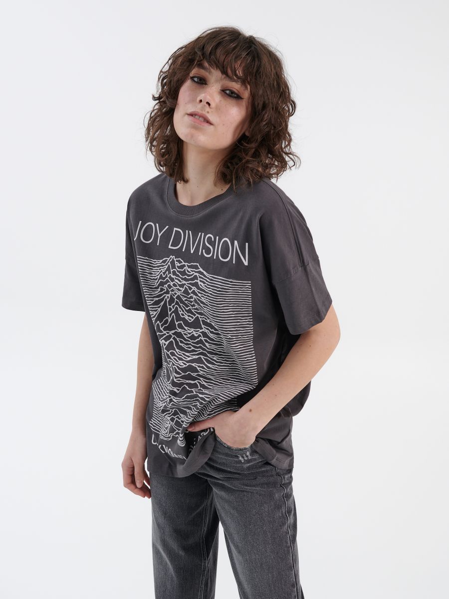 Oversized T-shirt Joy Division, HOUSE 