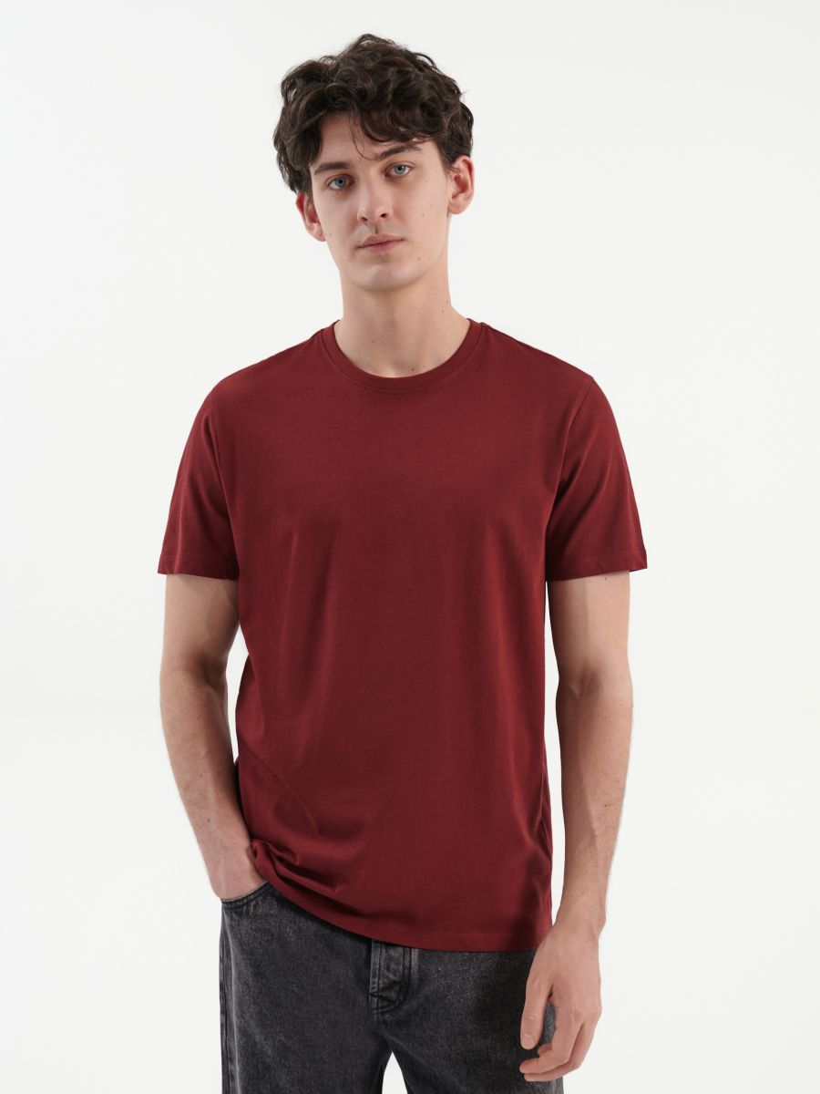 Plain basic T-shirt, HOUSE, 2861M-83X