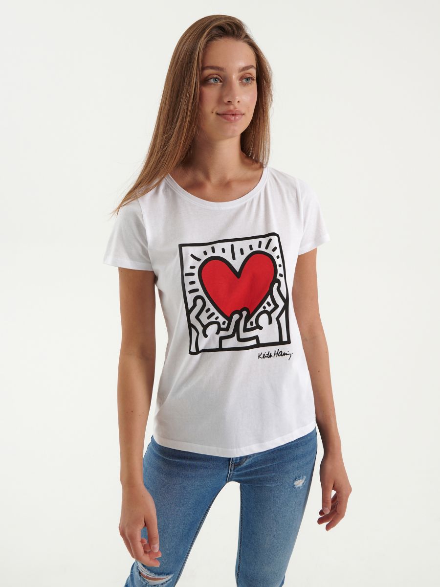T-shirt Keith Haring, HOUSE, 2931A-00X