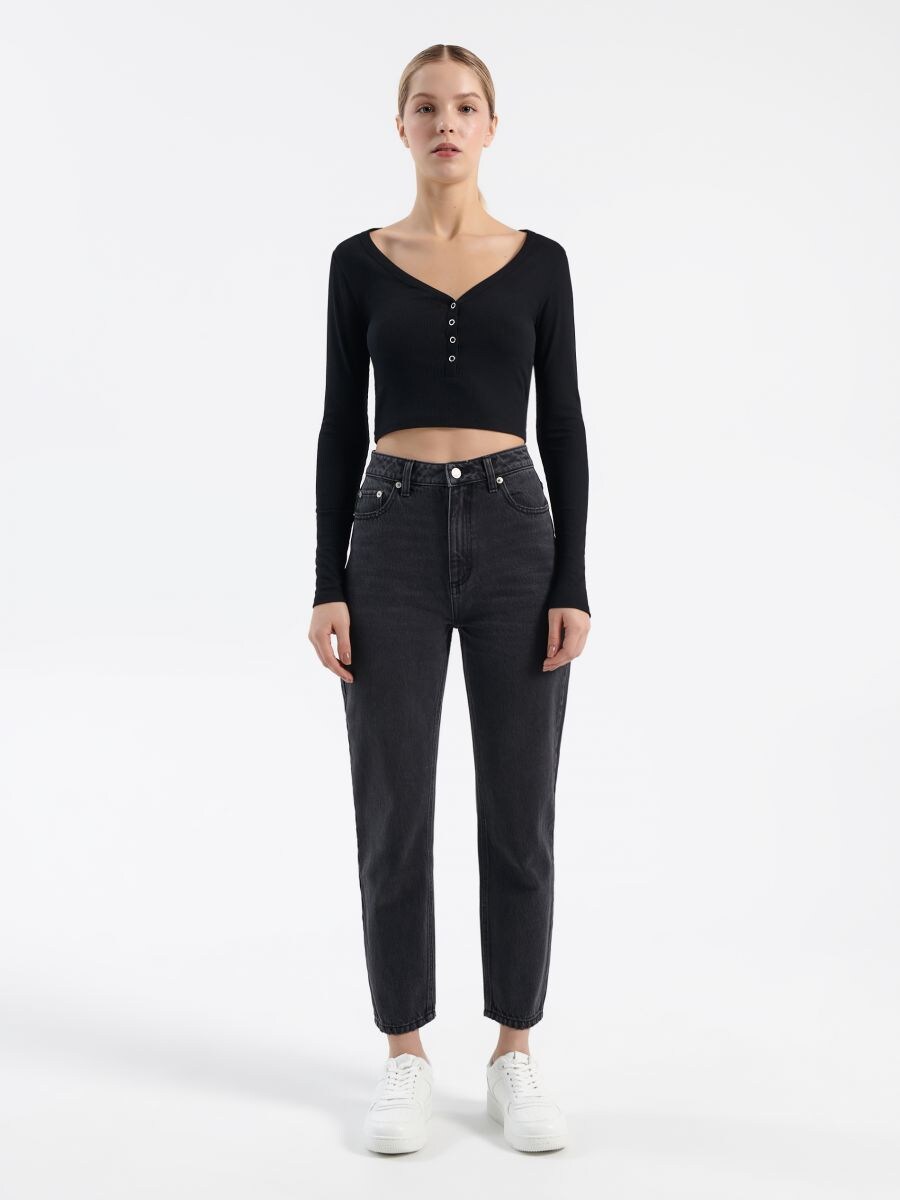 Mom jeans, HOUSE, 3777L-99J