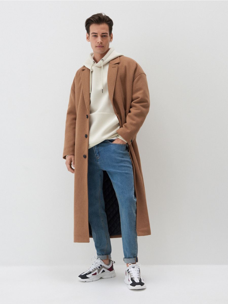 oversized coat wool