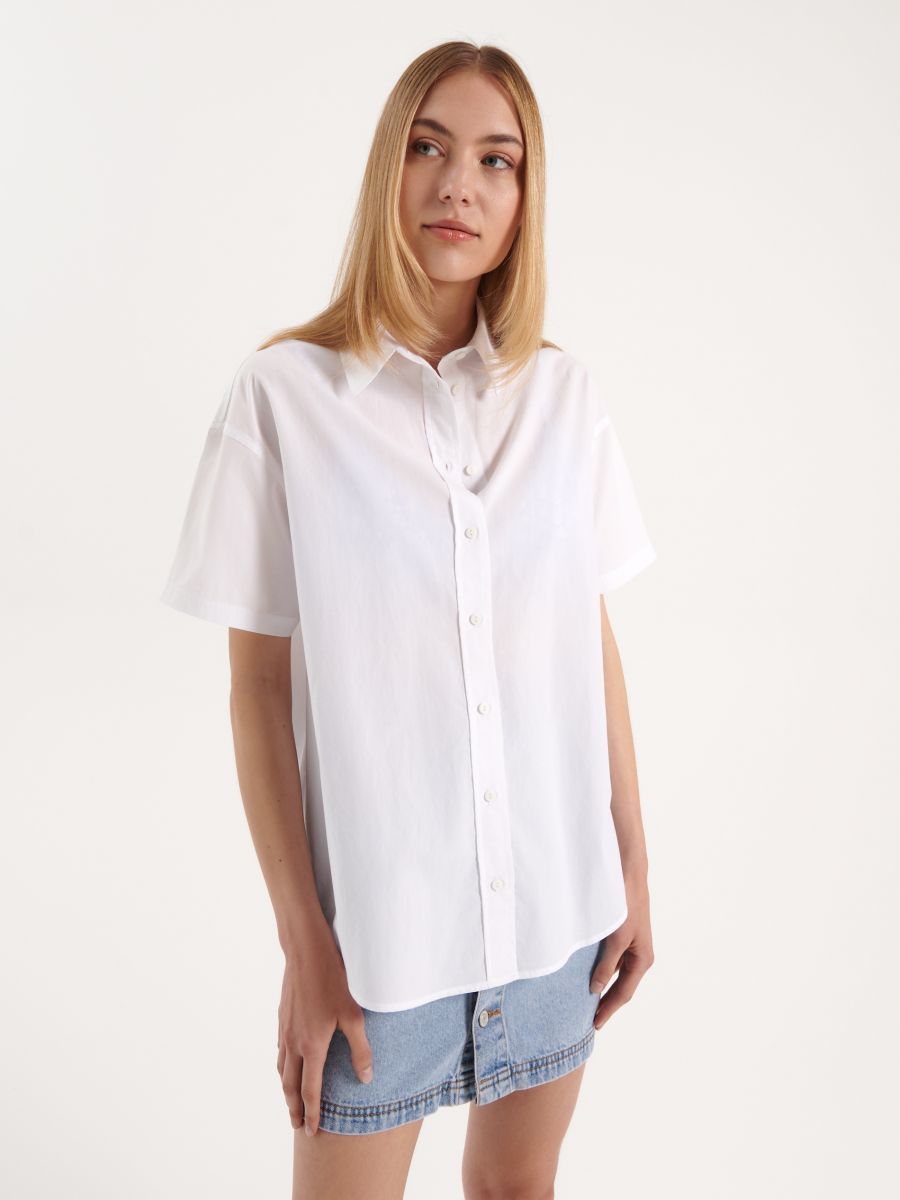 Oversized short sleeve shirt, HOUSE 