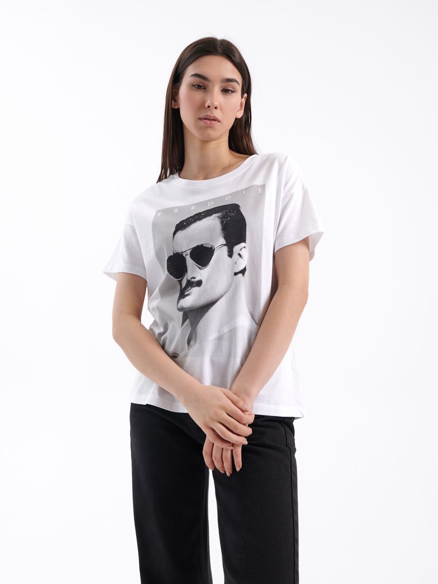 Correspondent river Meekness T-shirt Freddie Mercury, HOUSE, 5192M-00X