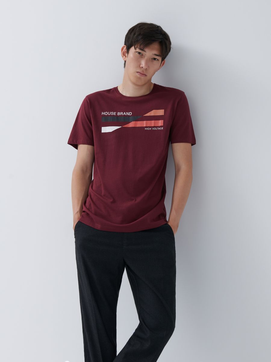 Organic cotton T-shirt, HOUSE, 5205I-83X