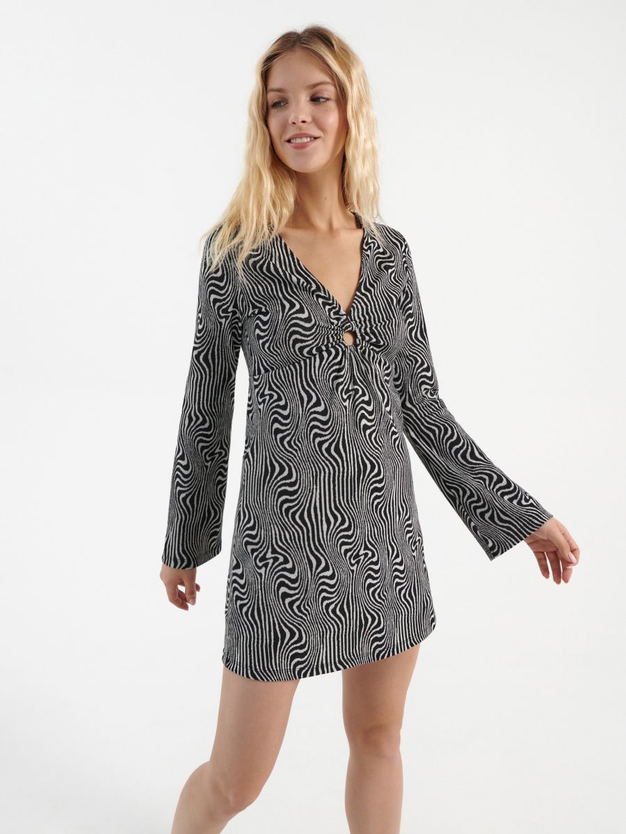 Long sleeve dress, HOUSE, 5669P-MLC