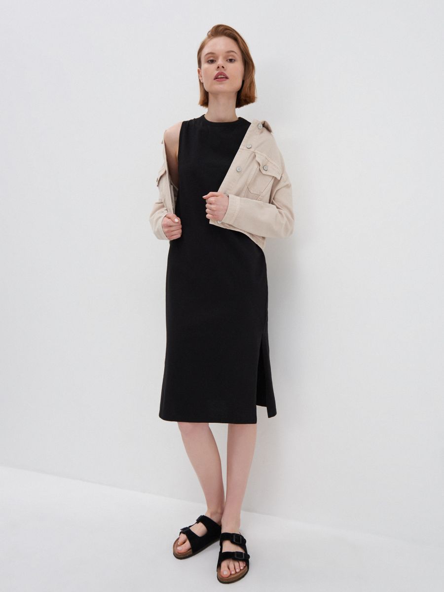 Straight cut dress, HOUSE, 6444E-99X
