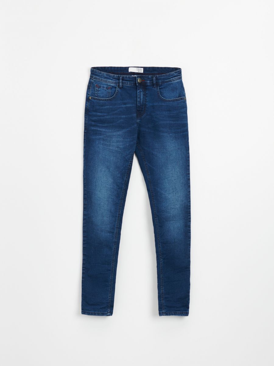 Slim jeans with wash effect, HOUSE 