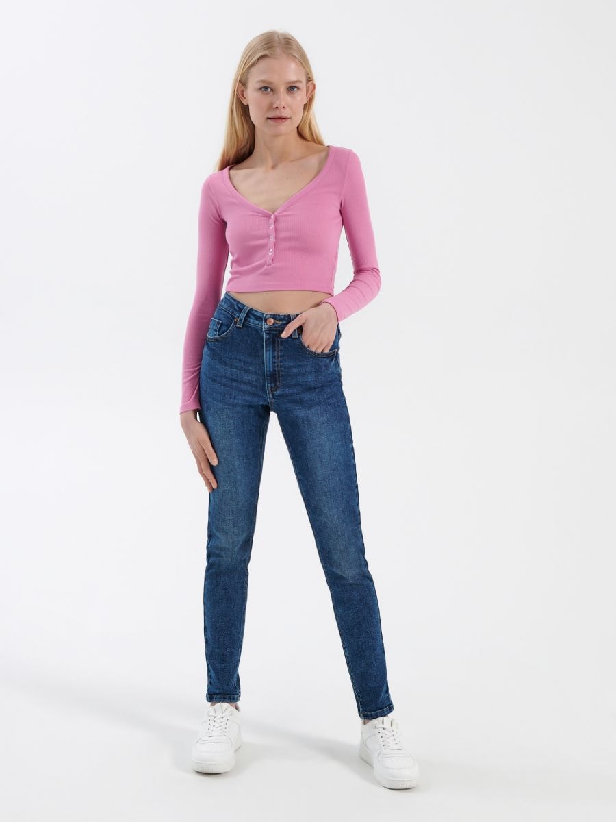 High waist skinny jeans tall, HOUSE 
