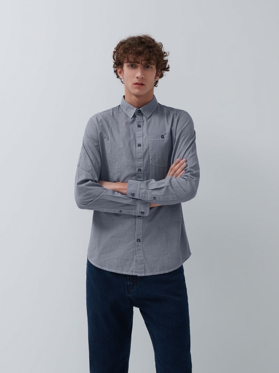 Christmas shirt, HOUSE, 7728K-MC3