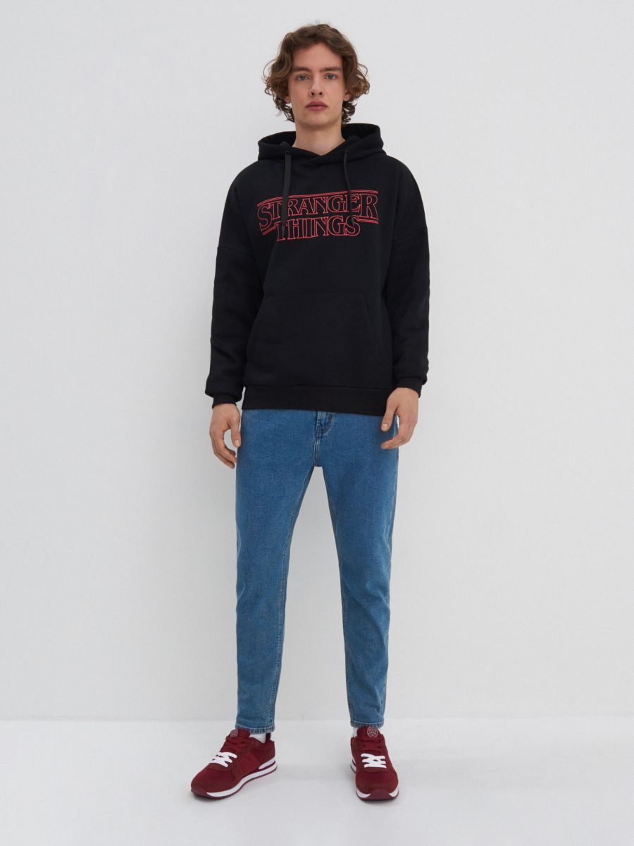 stranger things sweatshirt pull and bear