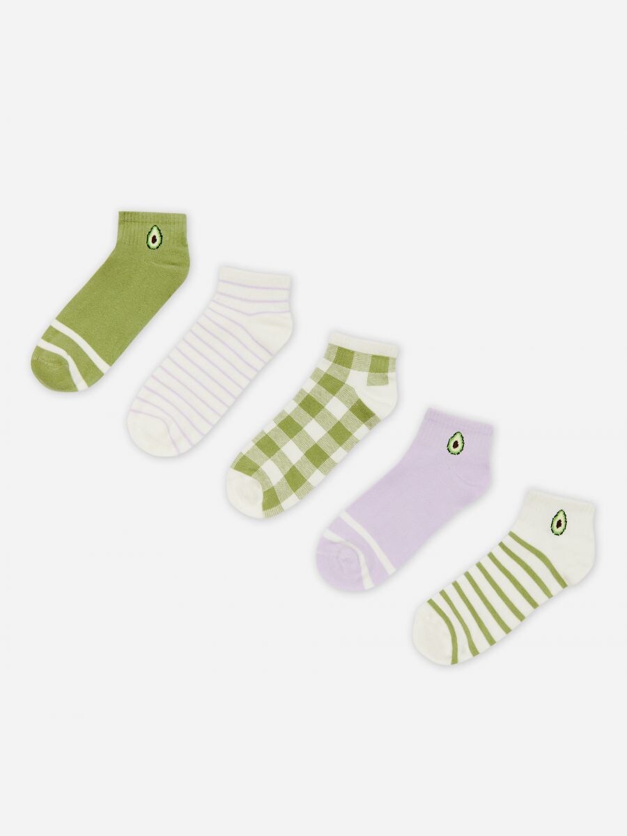 avocado trainer socks