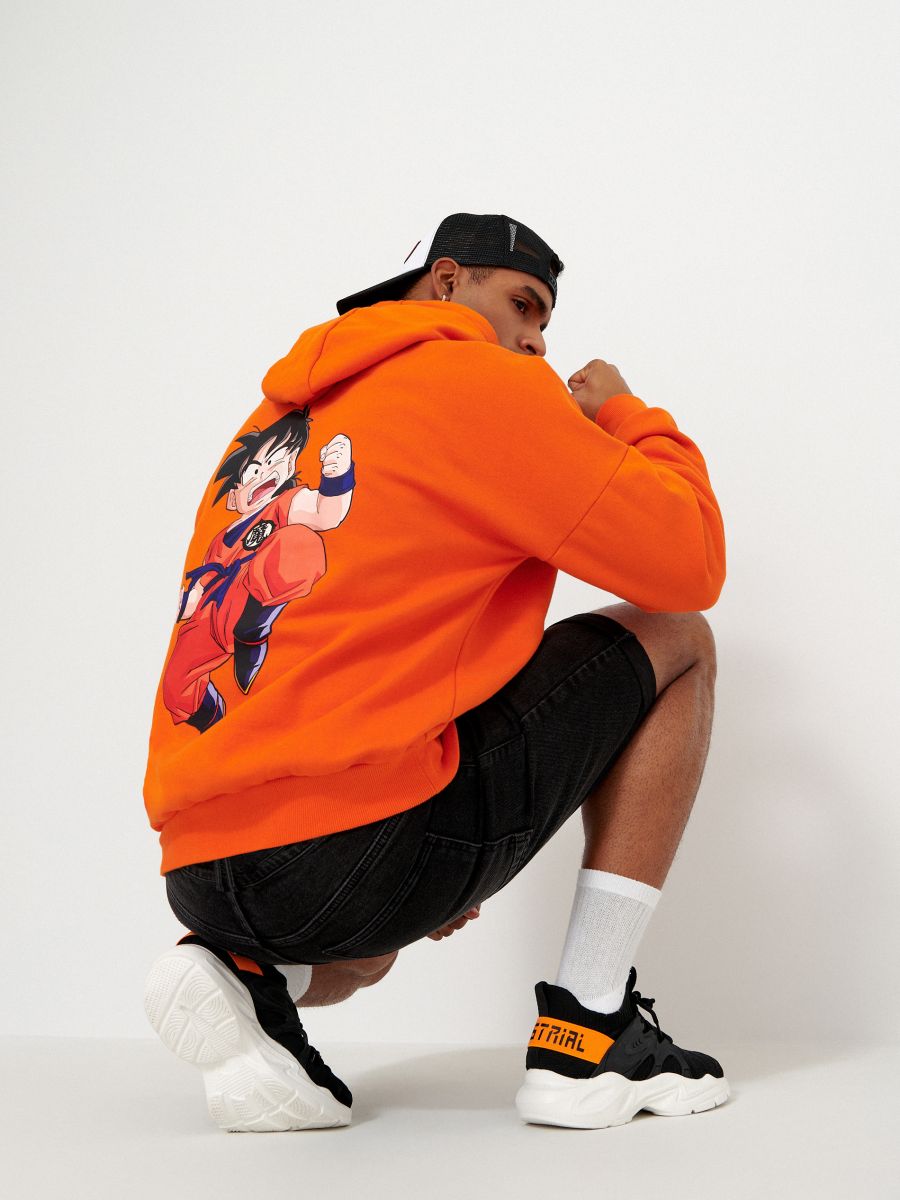 dragon ball zip up hoodie