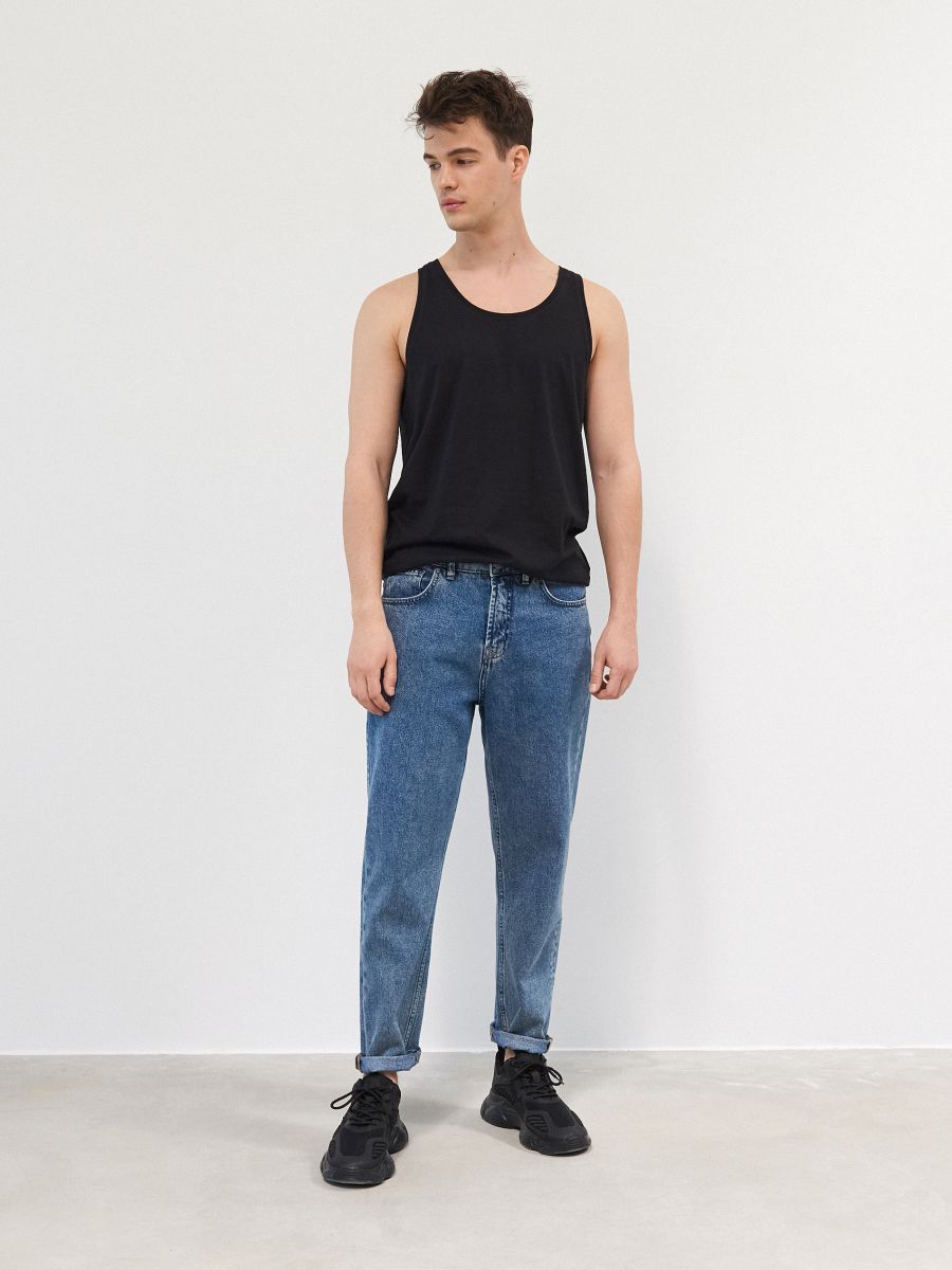 Dad fit denim trousers, HOUSE, 923ZV-55J