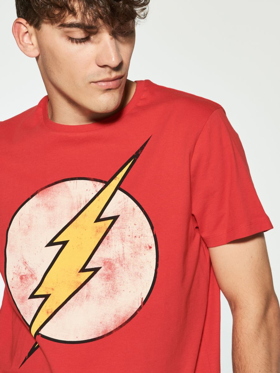 red flash t shirt