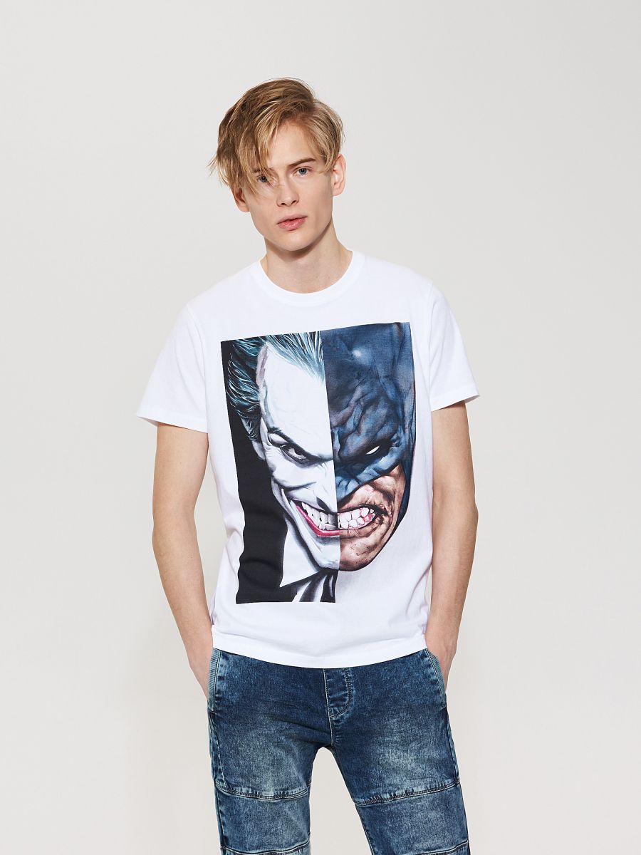 batman and joker t shirt