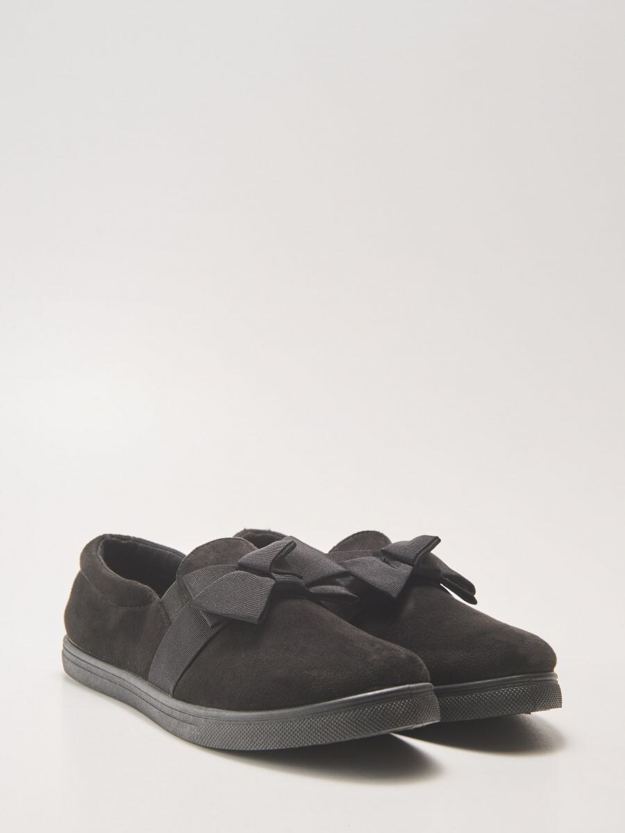 Slip on trainers with bow detail, HOUSE 