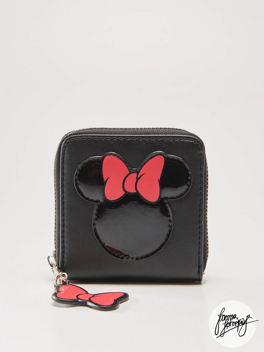 black minnie mouse purse