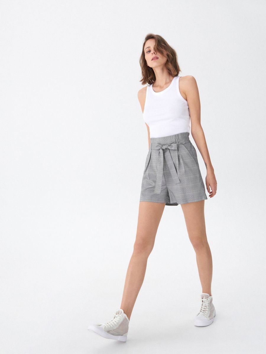 paperbag waist shorts