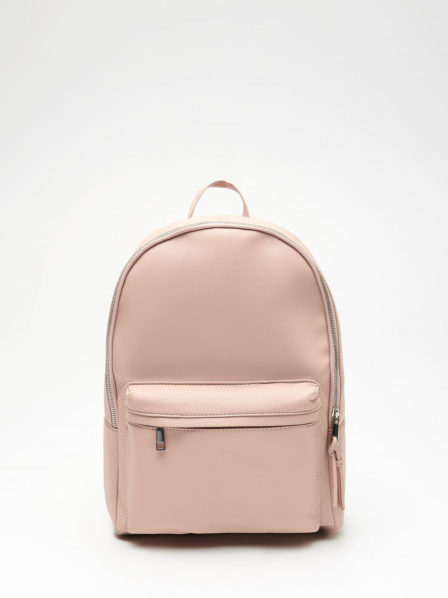 pleather backpack