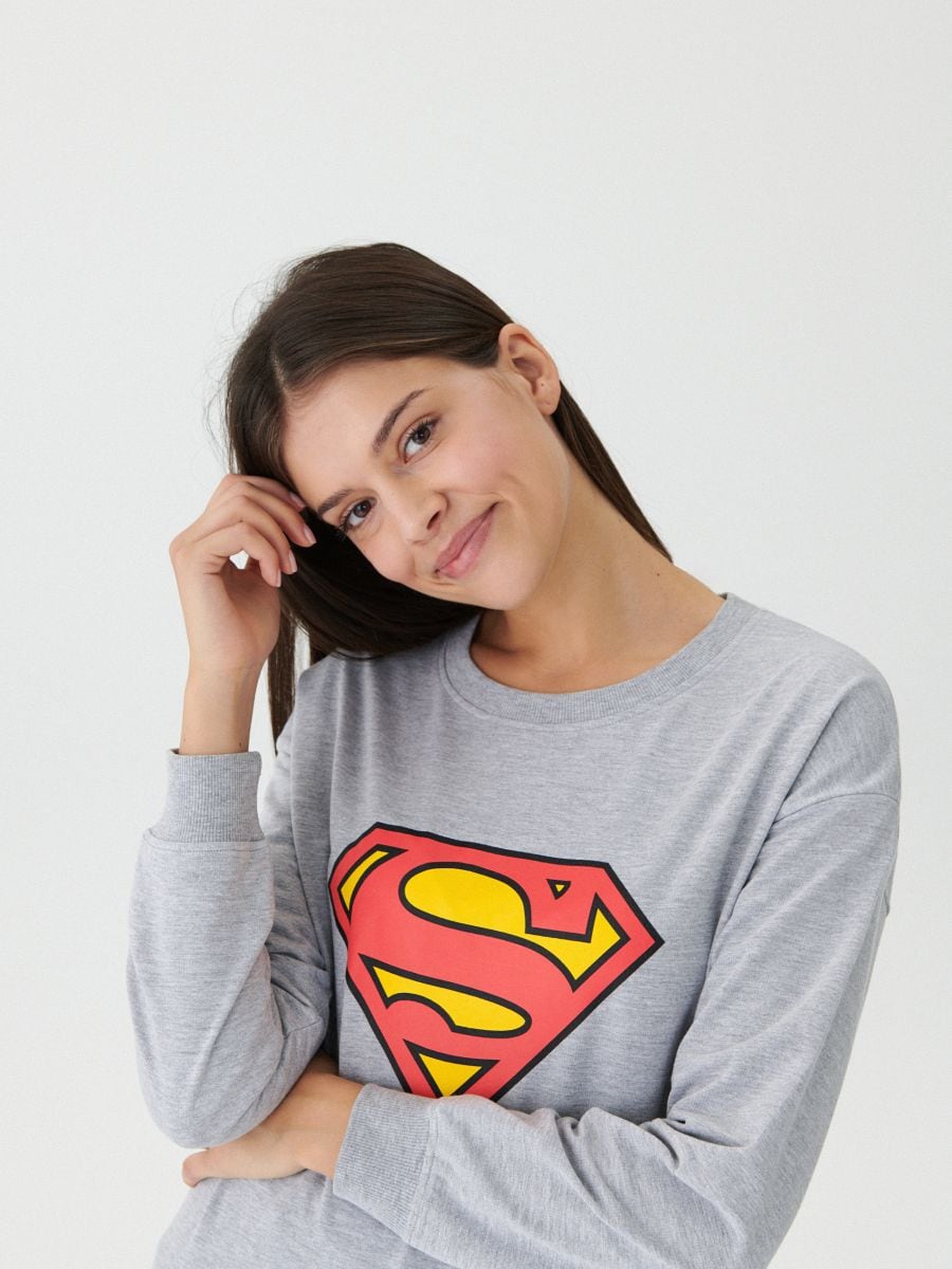 superman sweatshirt for girls