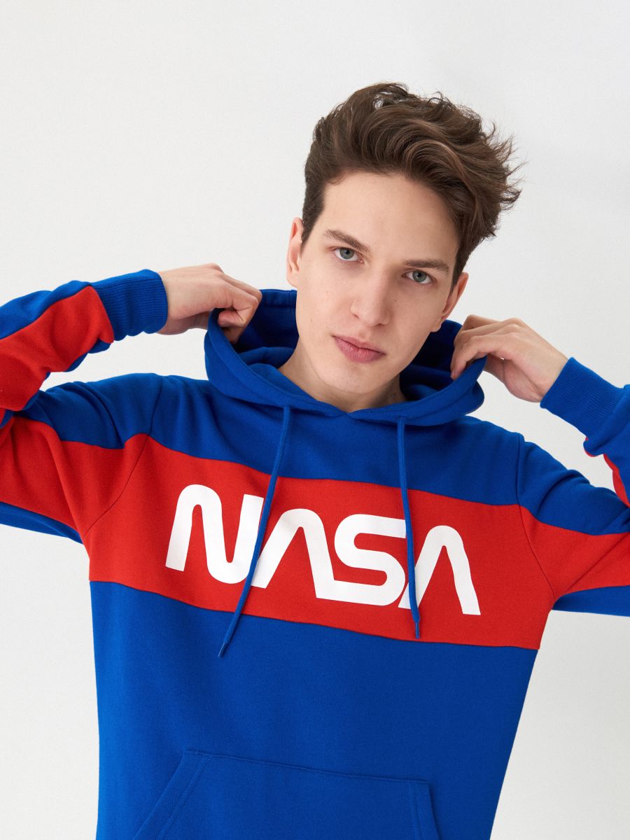 nasa red hoodie