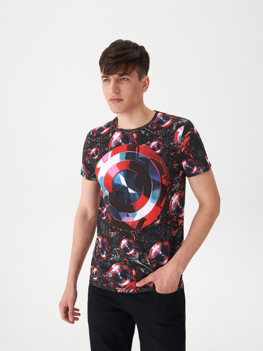 Captain america T-shirt, HOUSE, WE845-99X