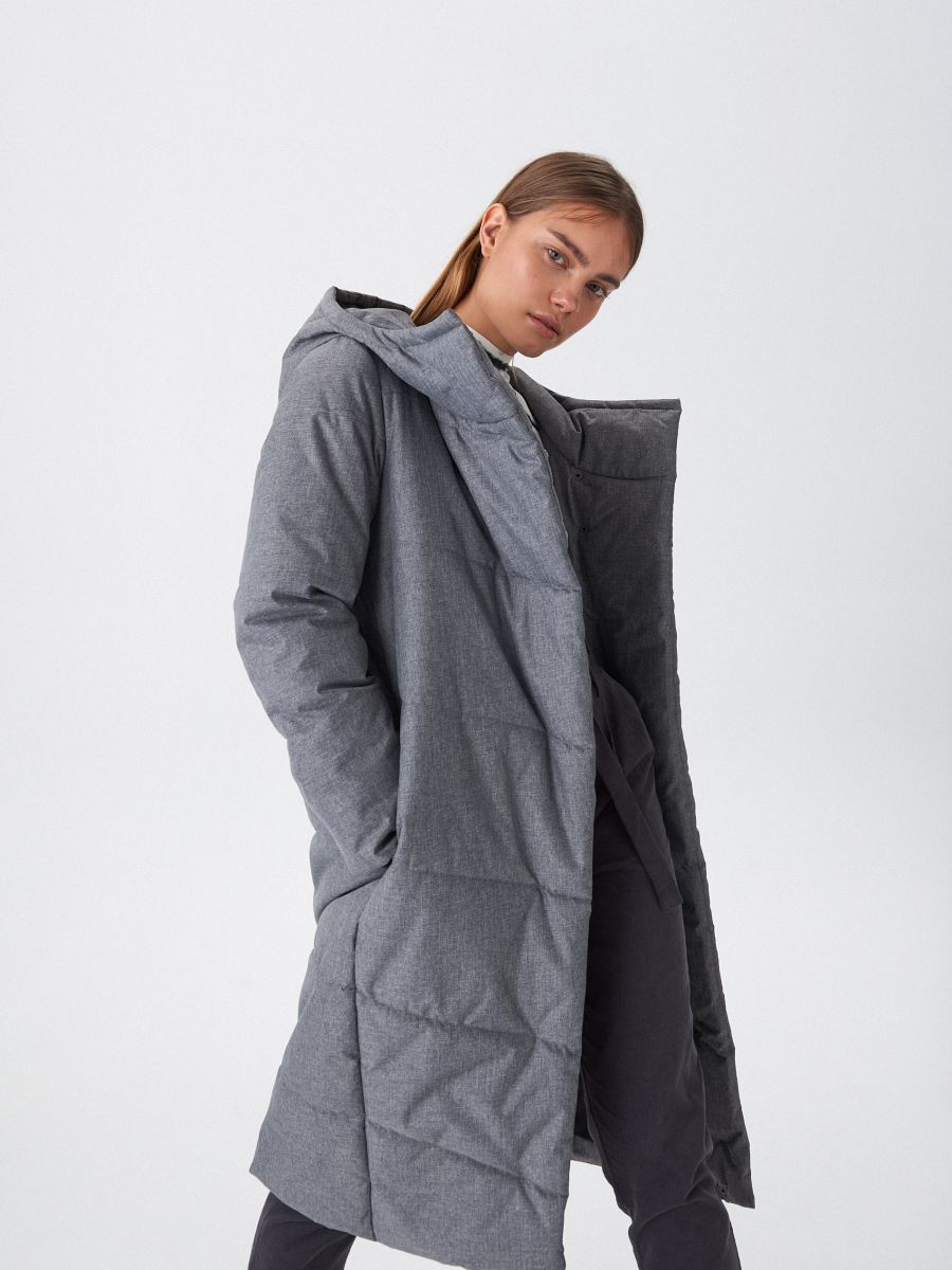 grey house coat