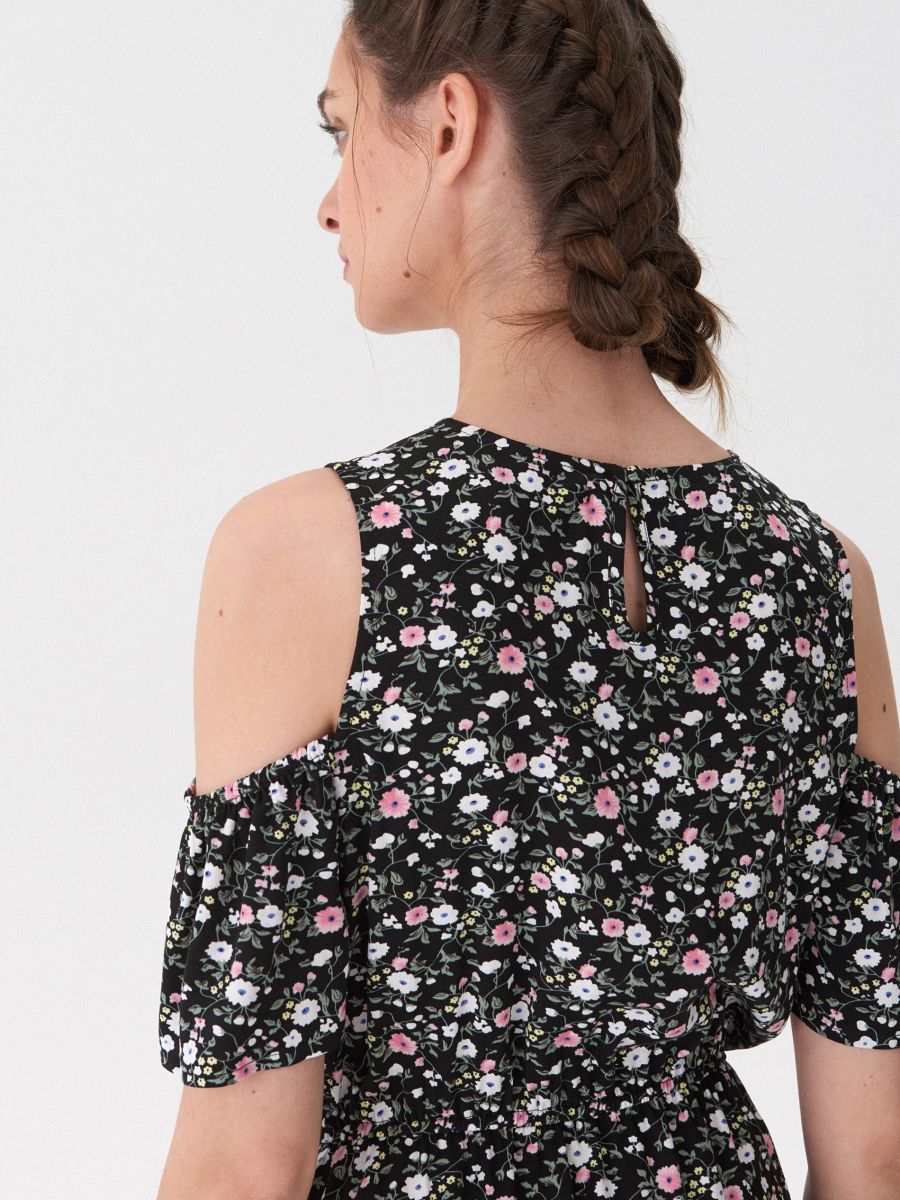 kate spade cold shoulder dress