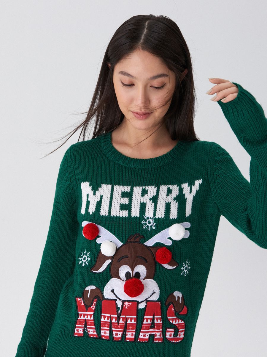 pulli mit weihnachtsmotiv